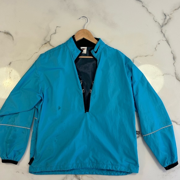 Nike Blue Mens Windbreaker - Picture 1 of 6